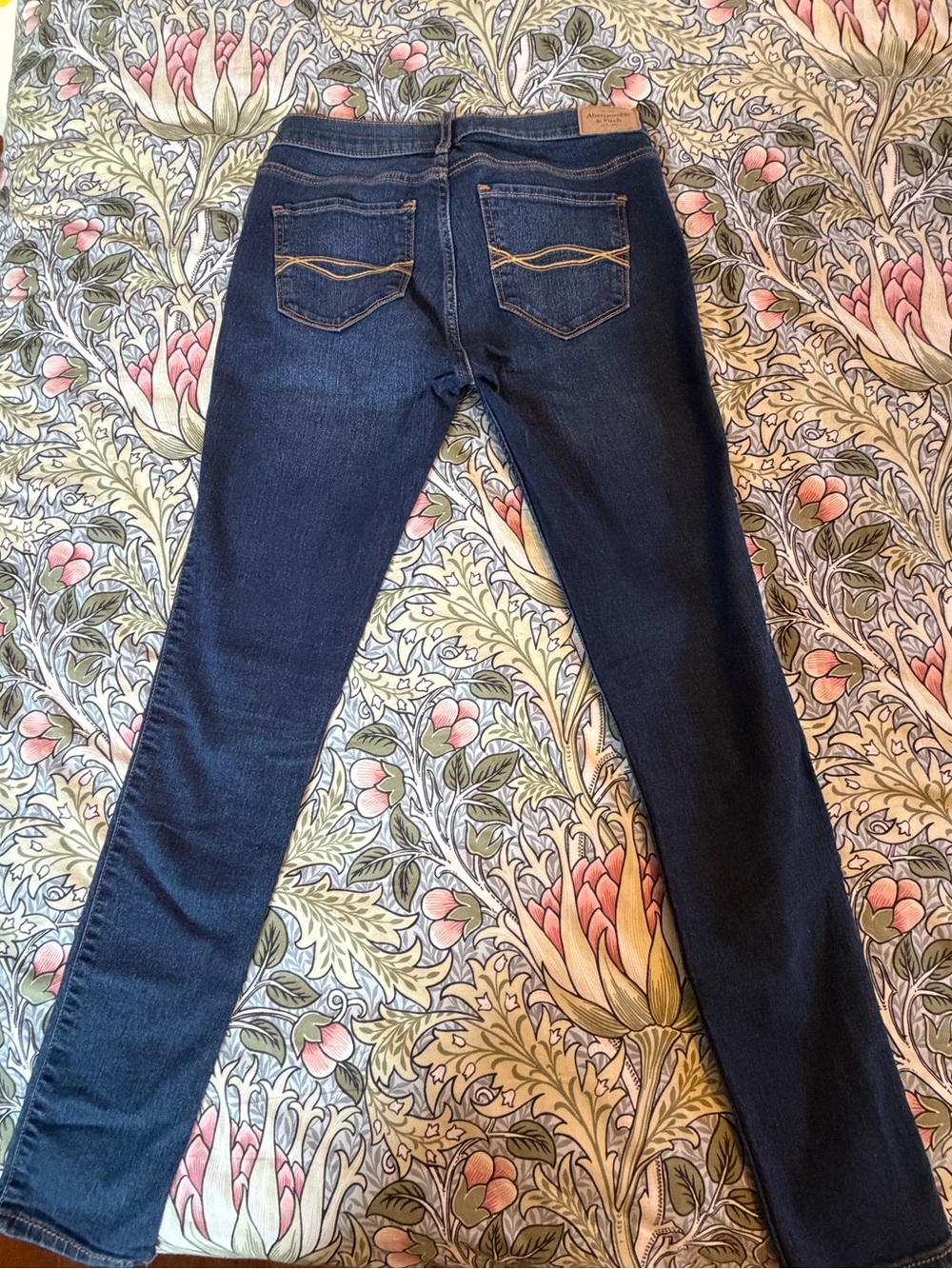 Abercrombie & Fitch Dark Indigo Skinny Jeans